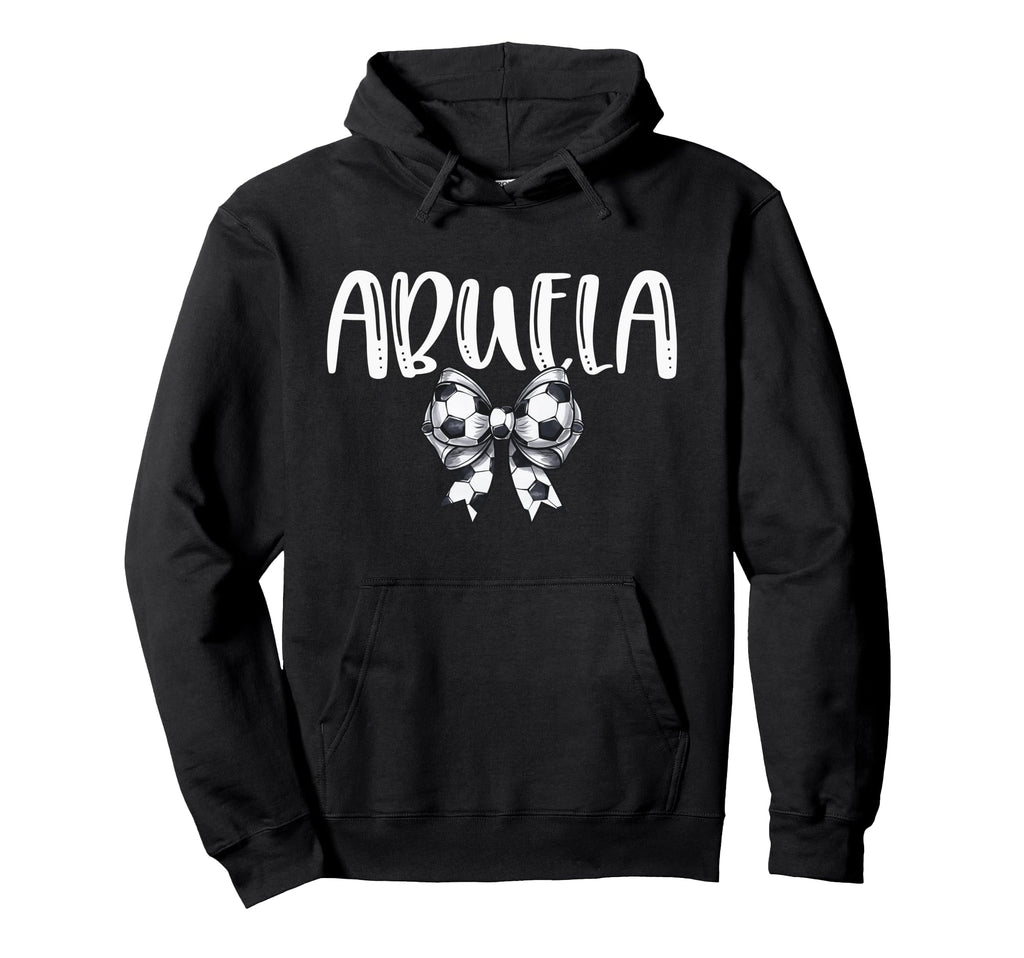 Coquette Soccer Abuela Spirit Hoodie - Minimalist Print for Adults - T-Shirt, Sweatshirt, Hoodie