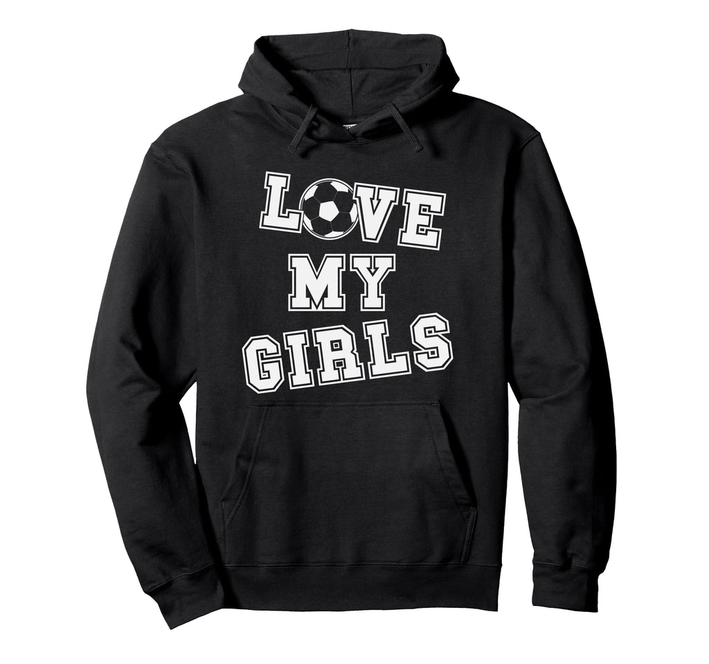Love My Soccer Mom And Soccer Dad Hoodie - Novelty Apparel Men Women - T-Shirt, Sweatshirt, Hoodie