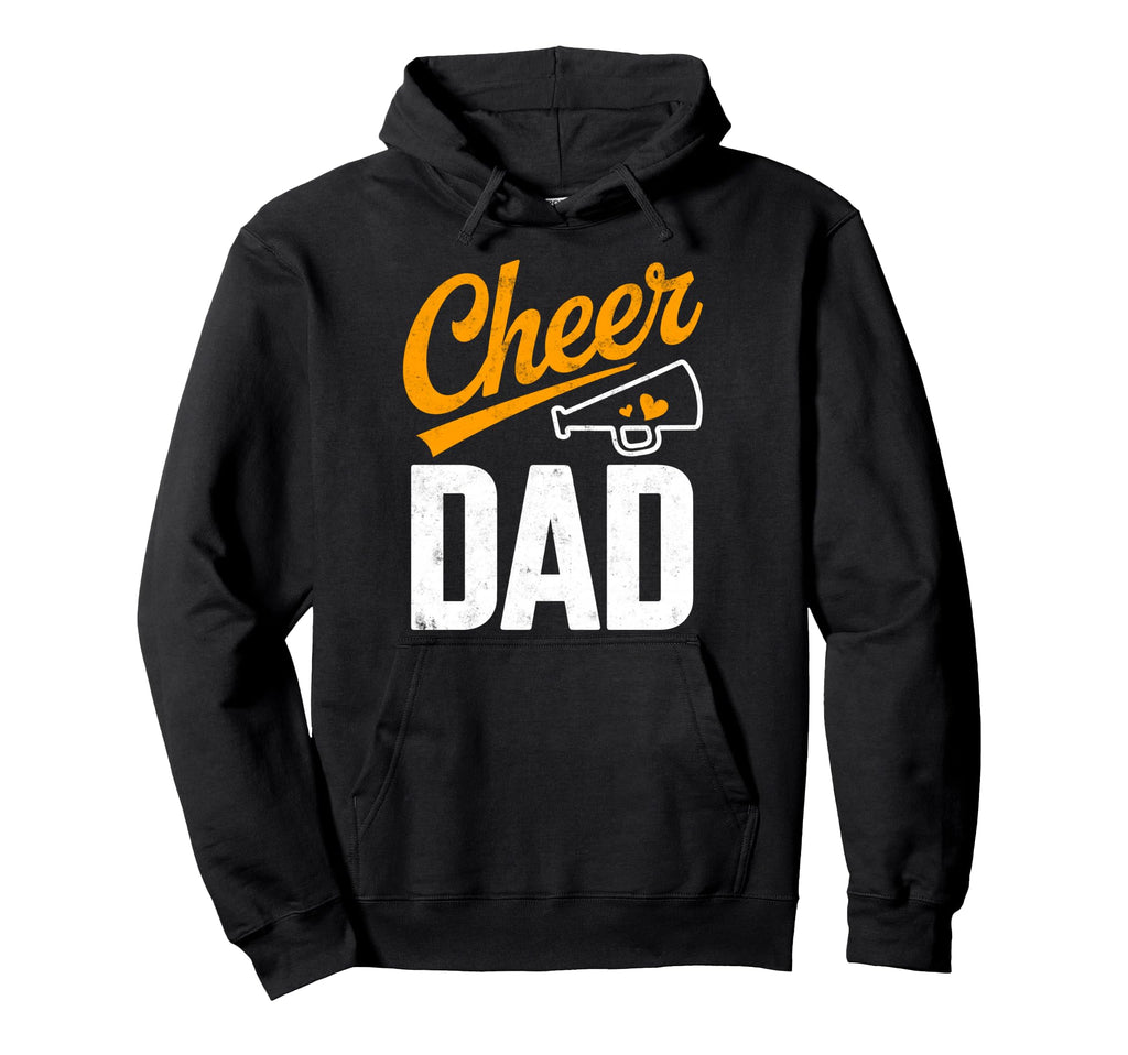 Cheer Dad Cheerleading Team Cheerleader Hoodie - Trendy Graphic for Adults - T-Shirt, Sweatshirt, Hoodie