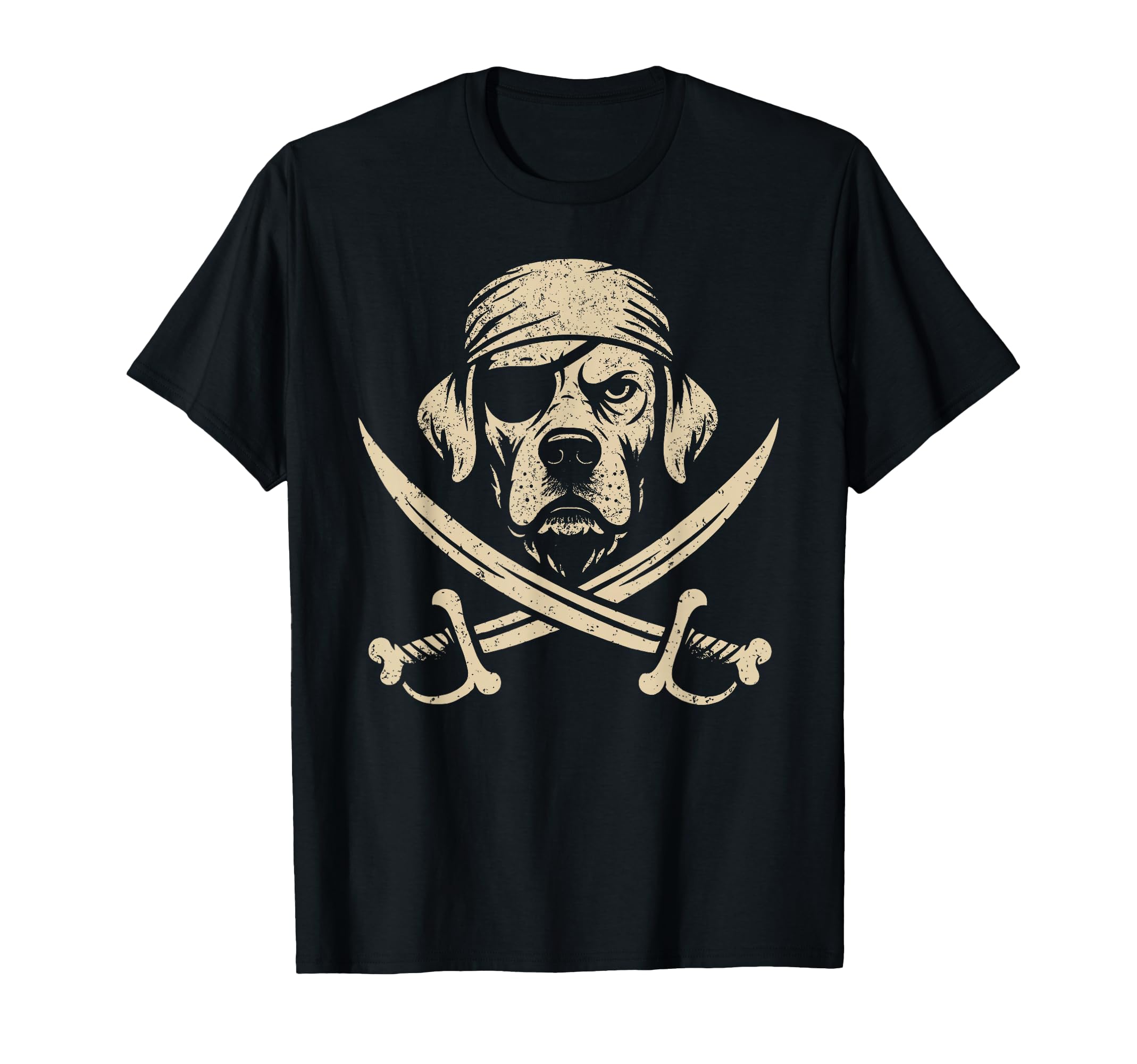 Pirate Labrador Crossbones Dog Lover T-Shirt - Graphic Print Men Women - T-Shirt, Sweatshirt, Hoodie