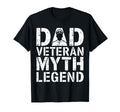 Dad Veteran Myth Legend Fathers Day T-Shirt - Novelty Apparel for Adults - T-Shirt, Sweatshirt, Hoodie