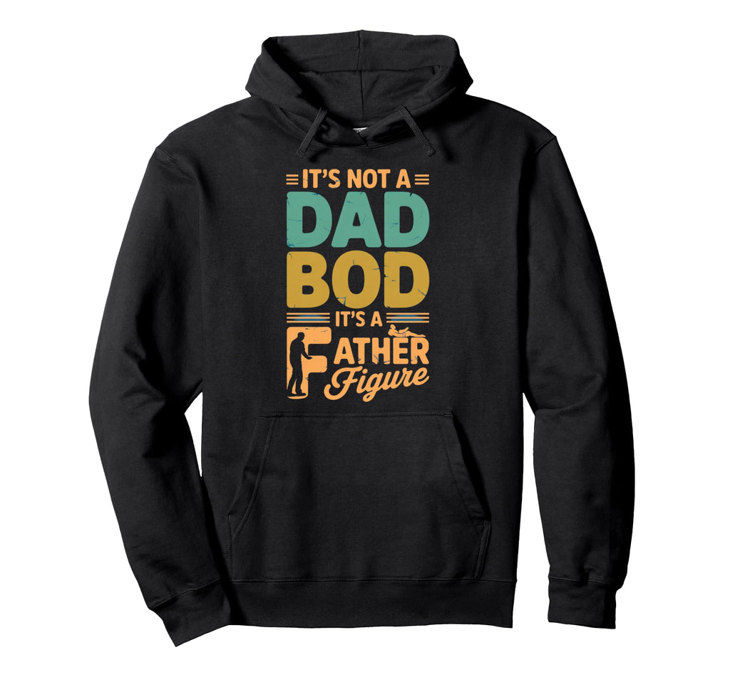Funny Dad Bod Fathers Day Celebration Hoodie - Minimalist Print for Adults - T-Shirt, Sweatshirt, Hoodie