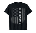 American Flag Dad Gift Fathers Day T-Shirt - Custom Art Print for Adults - T-Shirt, Sweatshirt, Hoodie
