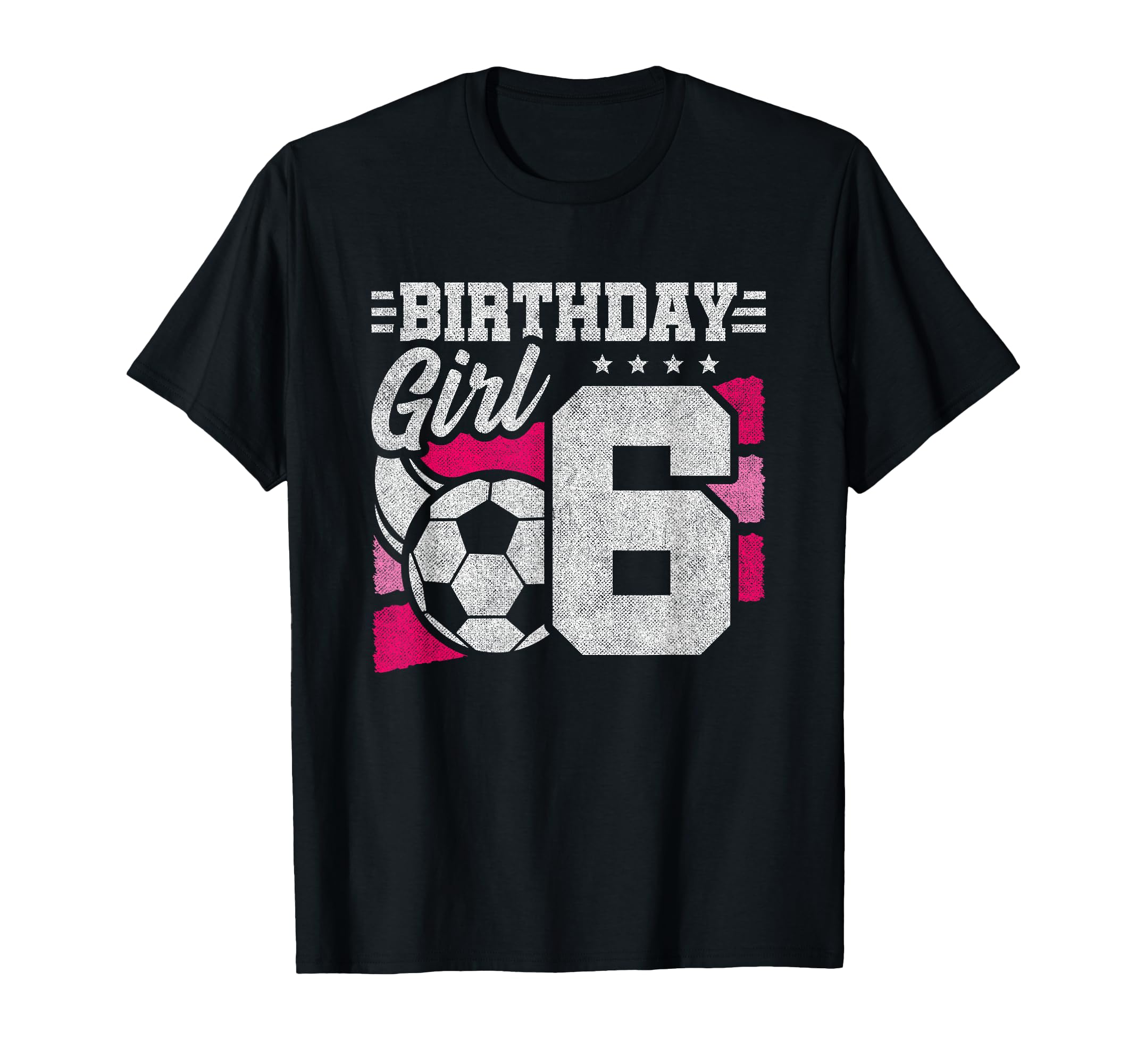 6 Year Old Soccer Birthday 6Th T-Shirt - Novelty Apparel for Adults - T-Shirt, Sweatshirt, Hoodie