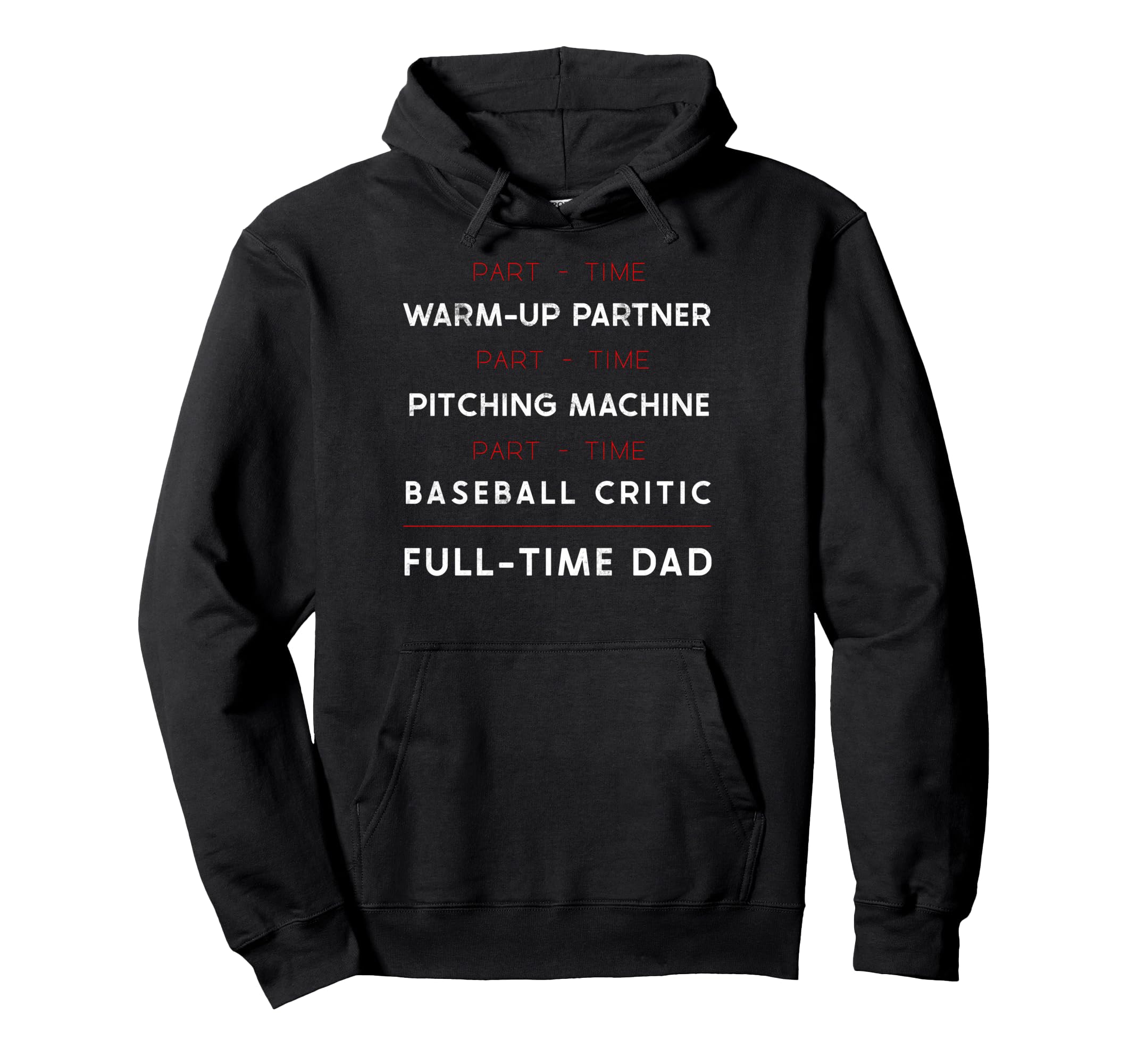Warm Up Partner Pitching Machine Hoodie - Graphic Print for Adults - T-Shirt, Sweatshirt, Hoodie
