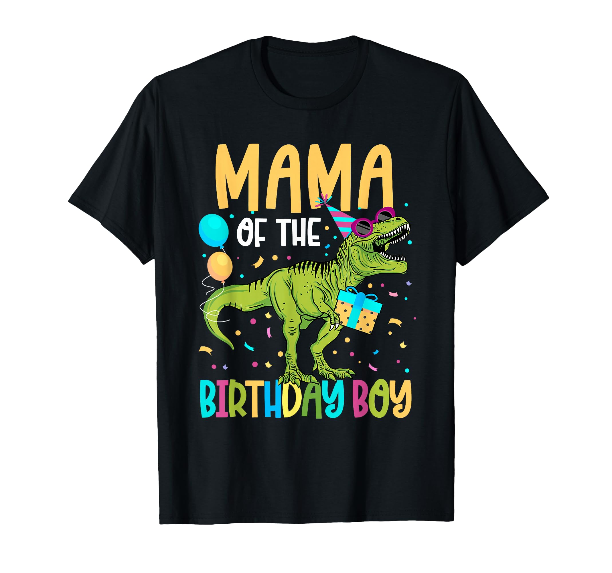 Mama Birthday Family Matching Dinosaur Squad T-Shirt - Graphic Print Unisex - T-Shirt, Sweatshirt, Hoodie