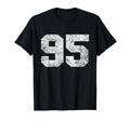 Lucky Number 95 Birthday Sports Player T-Shirt - Unique Graphic Men Women - T-Shirt, Sweatshirt, Hoodie