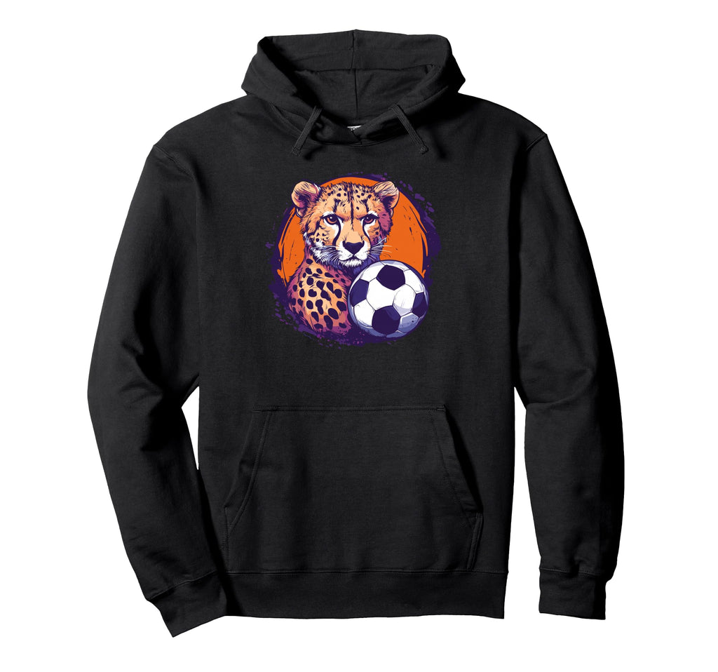 Wildlife Football Enthusiast Cheetah T-Shirt - Unique Graphic Men Women - T-Shirt, Sweatshirt, Hoodie