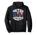Biker Dad American Us Flag Motorcycle Hoodie - Custom Art Print for Adults - T-Shirt, Sweatshirt, Hoodie