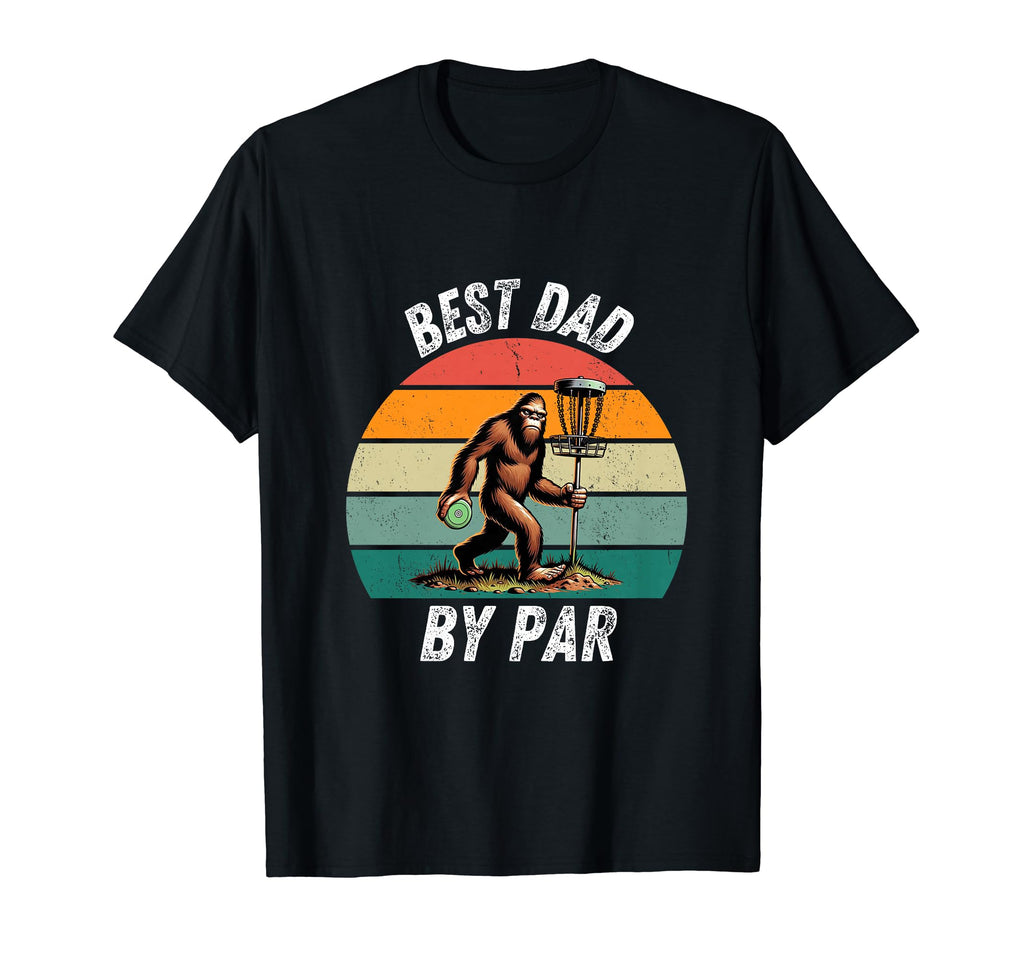 Disc Golf Best Dad Par Mens T-Shirt - Custom Art Print for Adults - T-Shirt, Sweatshirt, Hoodie