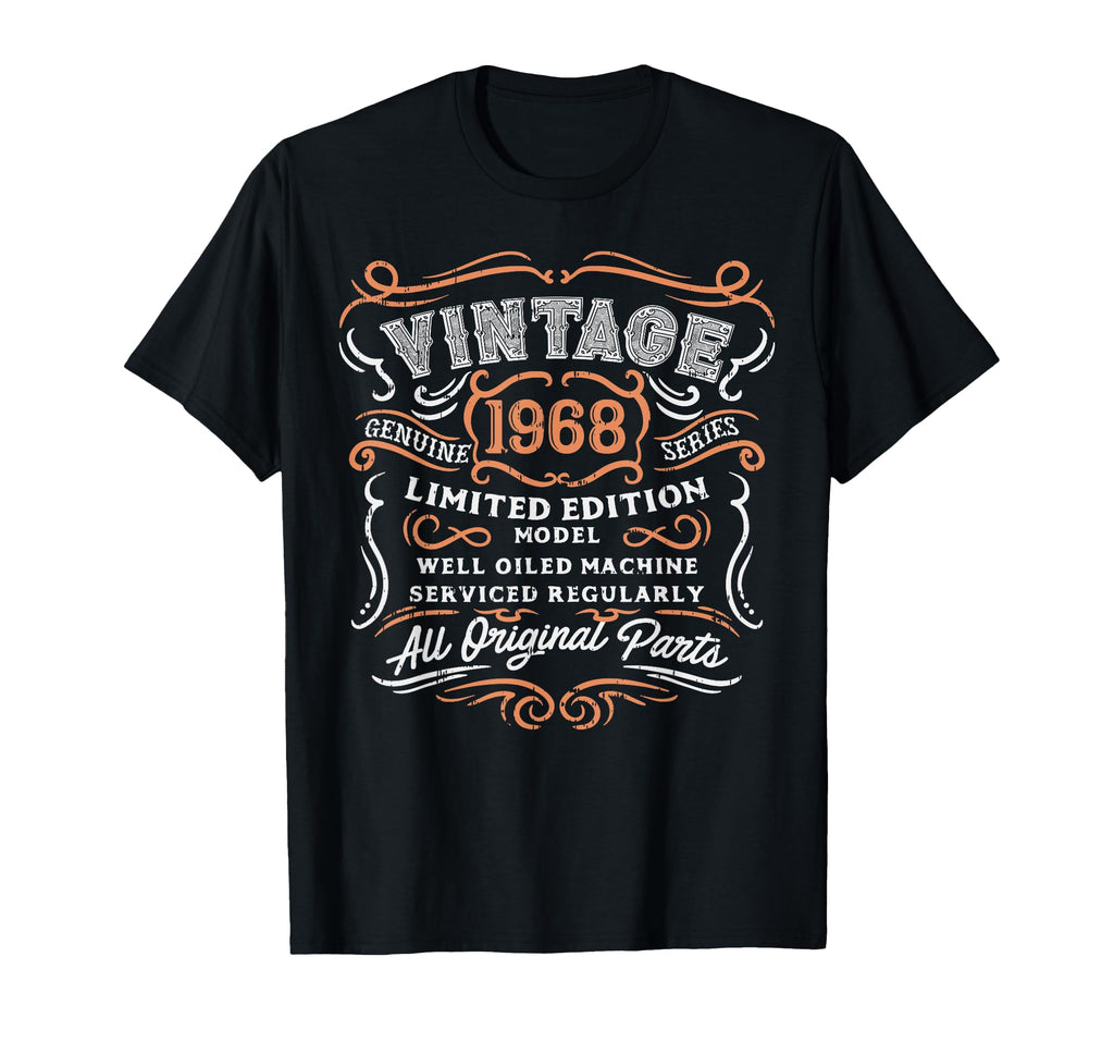 1968 Funny 51St Birthday Gifts Dad T-Shirt - Trendy Graphic for Adults - T-Shirt, Sweatshirt, Hoodie