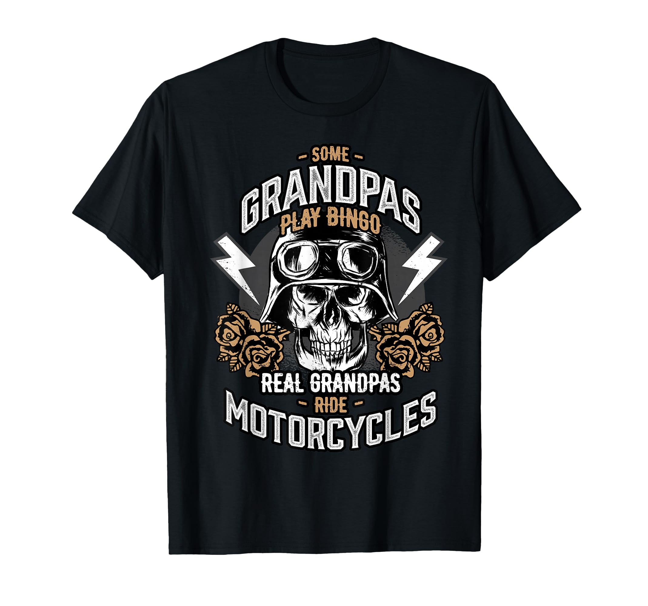 Real Grandpas Ride Motorcycles Sweatshirt - Graphic Print Unisex - T-Shirt, Sweatshirt, Hoodie