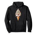 Ice Cream Soccer Ball Drip Game Hoodie - Minimalist Print for Adults - T-Shirt, Sweatshirt, Hoodie