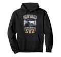 Truck Driver Dad Trucker Semi Truck Cdl Hoodie - Graphic Print Unisex - T-Shirt, Sweatshirt, Hoodie