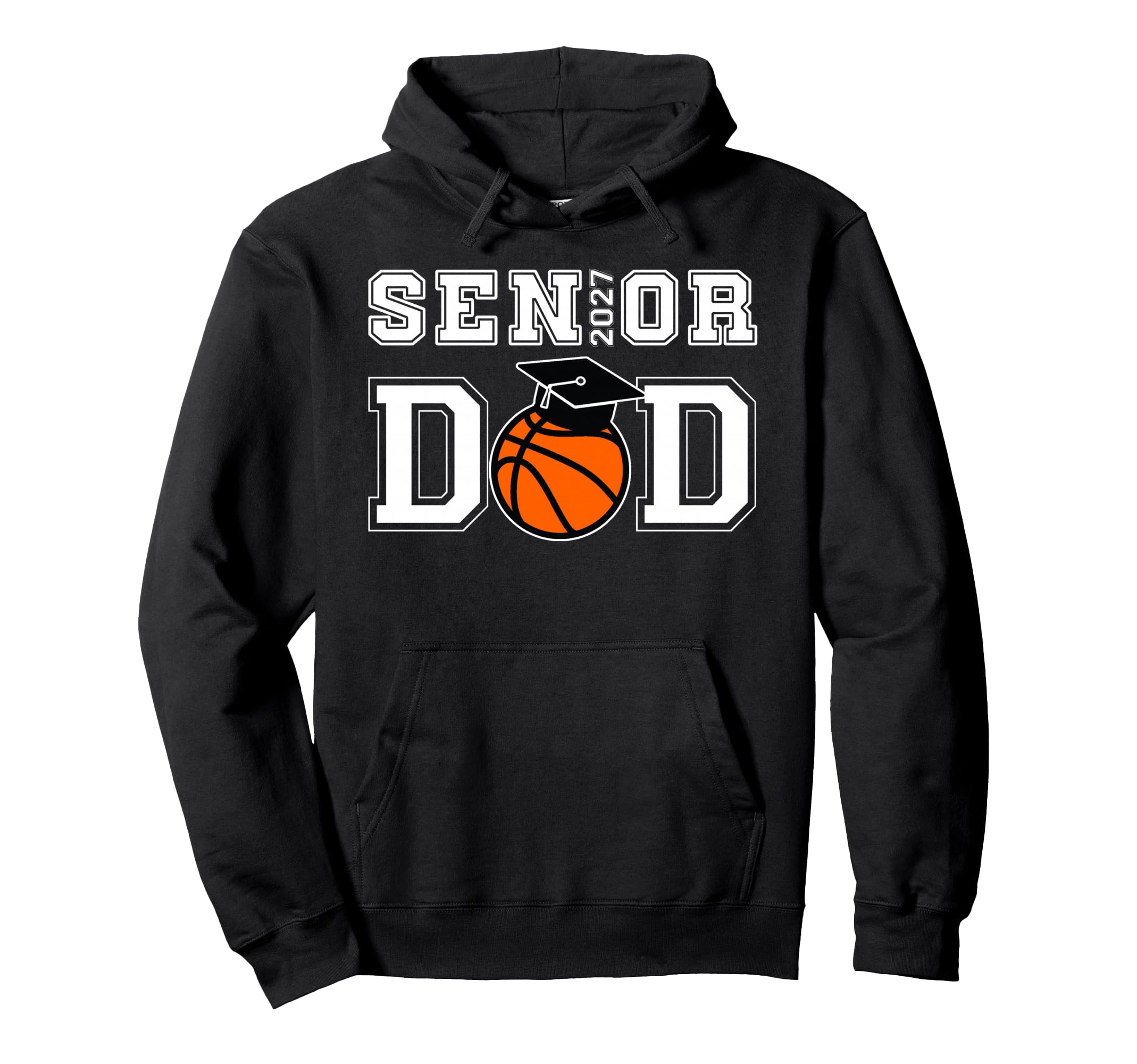 Senior Dad Graduate Proud Father Class Hoodie - Trendy Graphic for Adults - T-Shirt, Sweatshirt, Hoodie