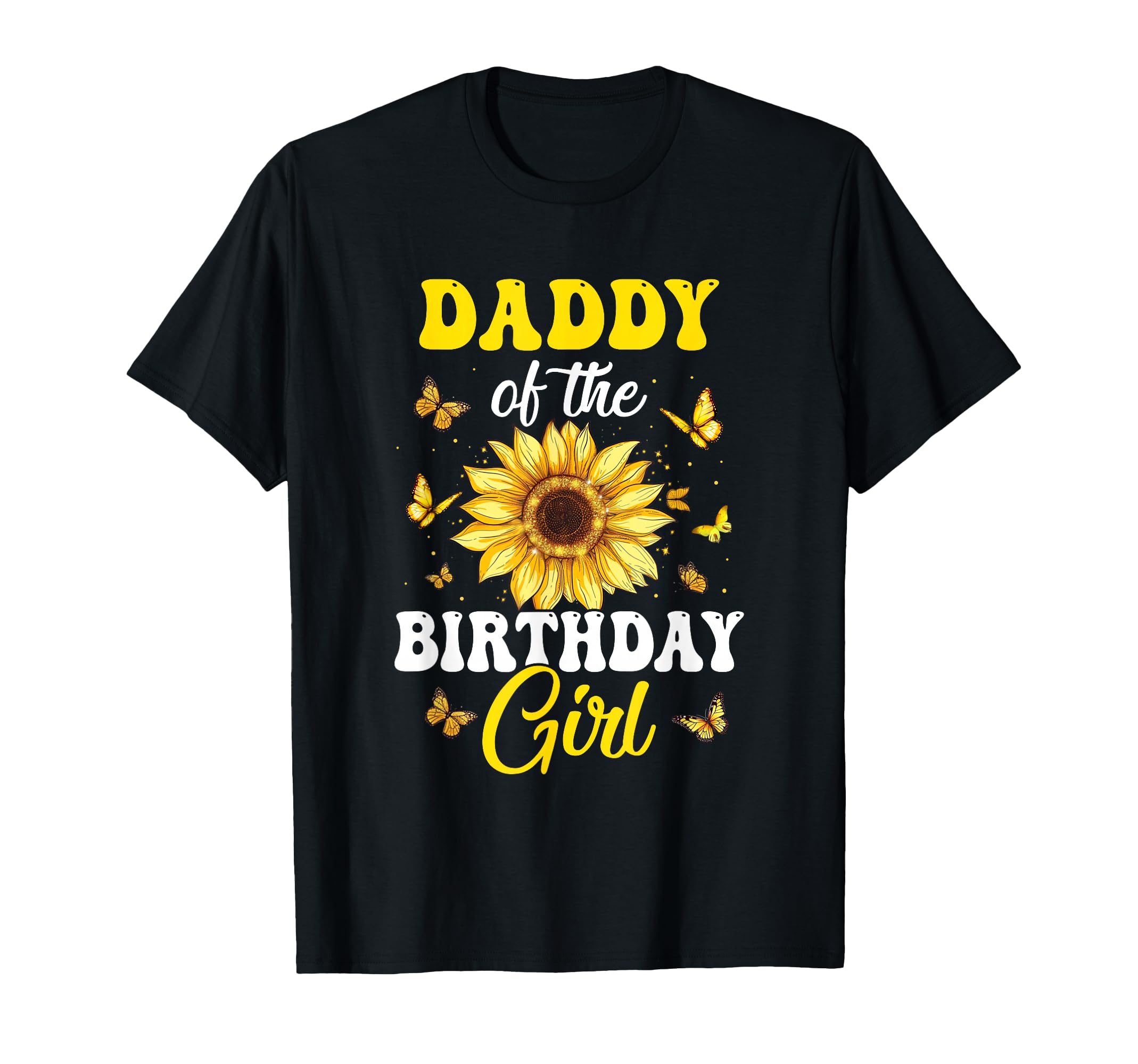 Daddy Birthday Sunflower Party T-Shirt - Aesthetic Graphic Men Women - T-Shirt, Sweatshirt, Hoodie