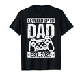 Leveled Up To Dad Est 2025 Father 2025 T-Shirt - Fun Novelty Design Unisex - T-Shirt, Sweatshirt, Hoodie