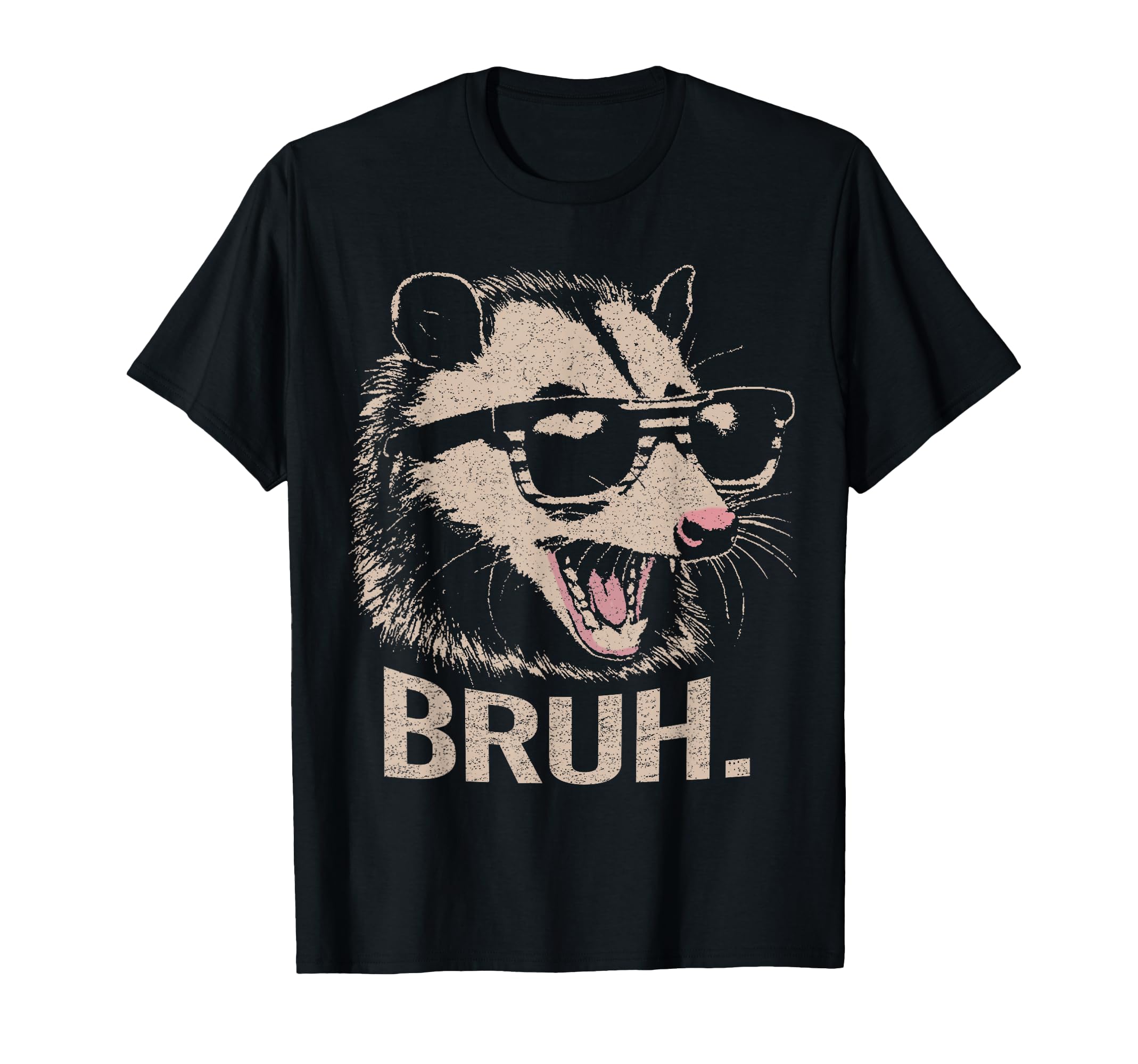 Bruh Opossum Funny Sunglasses Possum Lover T-Shirt - Graphic Print Unisex - T-Shirt, Sweatshirt, Hoodie