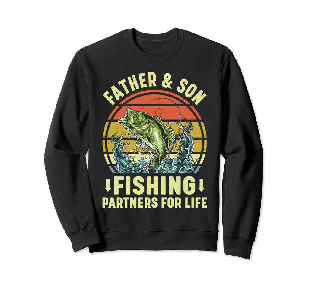 Dad Funny Matching Fishing Father And Sweatshirt - Novelty Apparel Unisex - T-Shirt, Sweatshirt, Hoodie