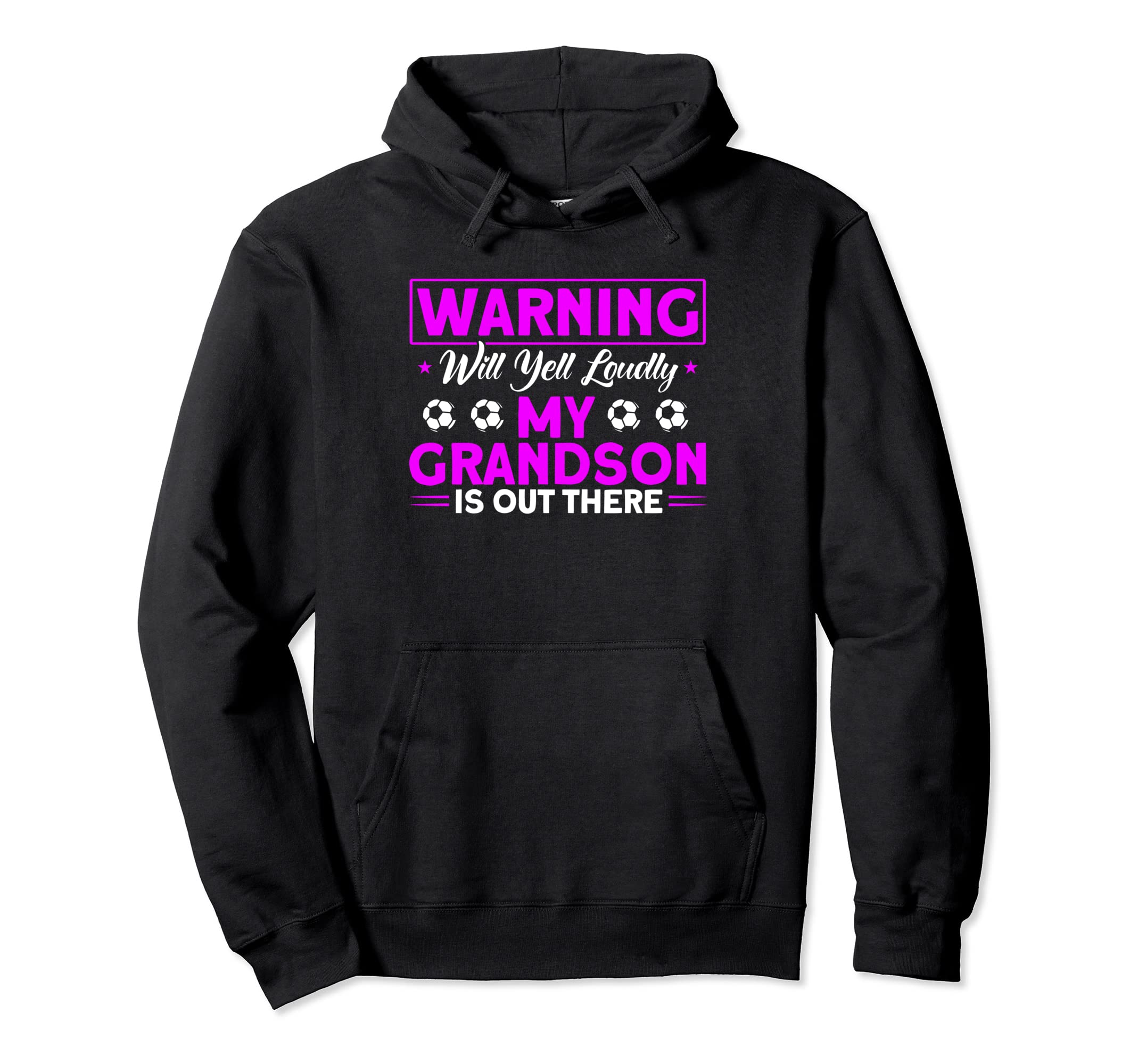 Soccer Grandma Family Matching Team Player Hoodie - Graphic Print Unisex - T-Shirt, Sweatshirt, Hoodie