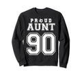 Number 90 Custom Proud Soccer Futbol Sweatshirt - Trendy Graphic Unisex - T-Shirt, Sweatshirt, Hoodie