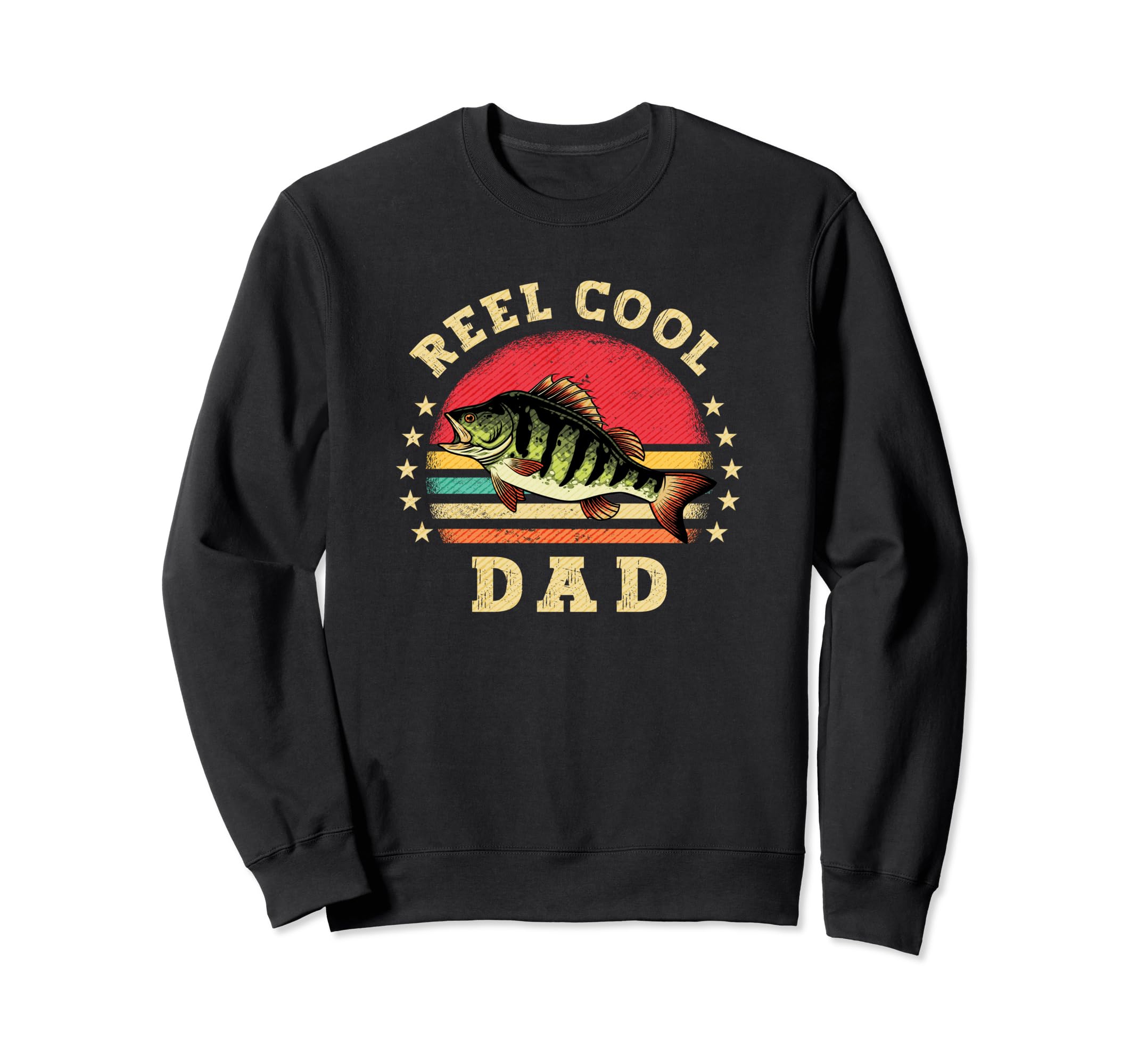 Reel Dad Fishing Dad Fathers Day Sweatshirt - Fun Novelty Design Unisex - T-Shirt, Sweatshirt, Hoodie