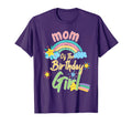 Mom Birthday Rainbow Matching Family T-Shirt - Aesthetic Graphic Unisex - T-Shirt, Sweatshirt, Hoodie