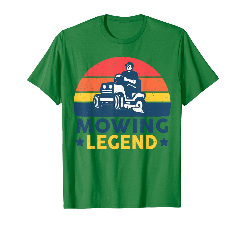 Dad Lawn Mowing Legend Lawn T-Shirt - Casual Everyday Wear for Adults - T-Shirt, Sweatshirt, Hoodie