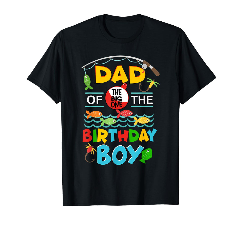 O Fish Ally One Birthday Outfit Dad T-Shirt - Aesthetic Graphic Unisex - T-Shirt, Sweatshirt, Hoodie