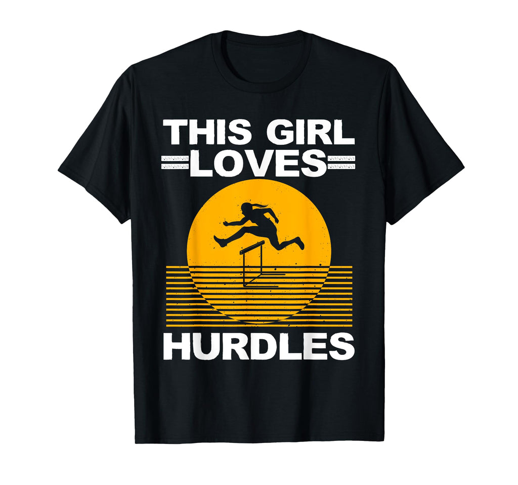 Hurdle Hurdling Athletics Sport T-Shirt - Fun Novelty Design Men Women - T-Shirt, Sweatshirt, Hoodie