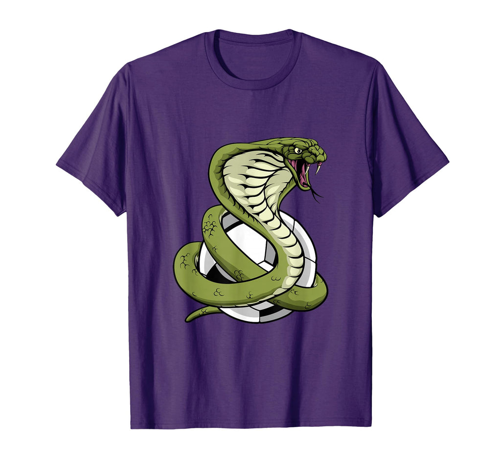 Cobra Snake Soccer Football Animal T-Shirt - Casual Everyday Wear Unisex - T-Shirt, Sweatshirt, Hoodie