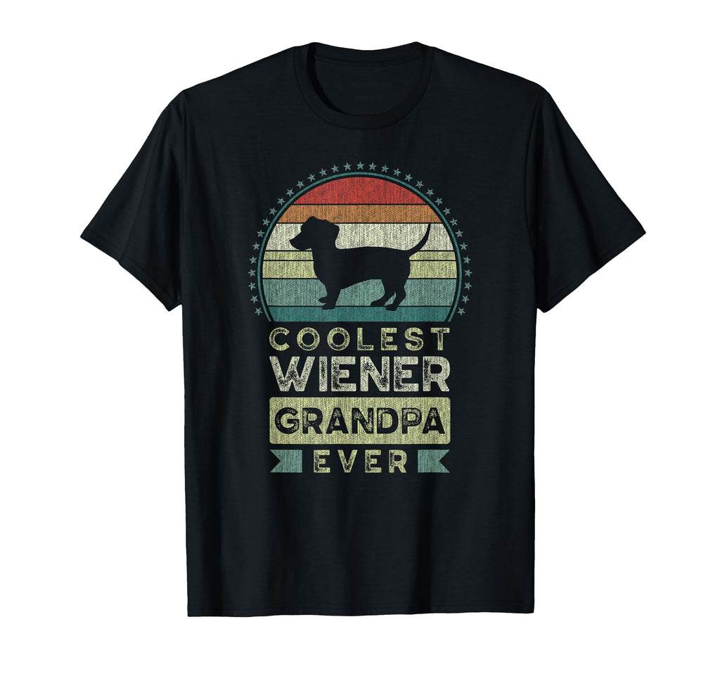 Coolest Wiener Grandpa Ever T-Shirt - Casual Everyday Wear for Adults - T-Shirt, Sweatshirt, Hoodie