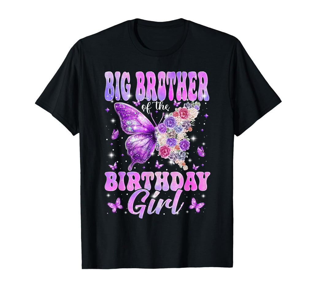 Big Brother Birthday Butterfly T-Shirt - Streetwear Style for Adults - T-Shirt, Sweatshirt, Hoodie