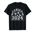 Senior Class 2024 Soccer Player T-Shirt - Casual Everyday Wear for Adults - T-Shirt, Sweatshirt, Hoodie