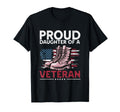 Proud Daughter Veteran American Flag T-Shirt - Streetwear Style Men Women - T-Shirt, Sweatshirt, Hoodie