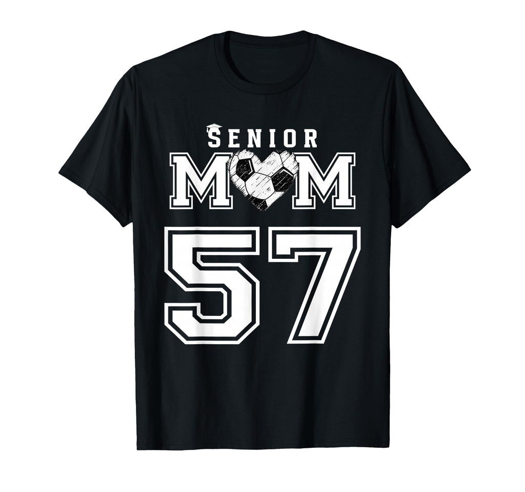 Proud Senior Soccer Mom Custom Jersey T-Shirt - Unique Graphic Men Women - T-Shirt, Sweatshirt, Hoodie