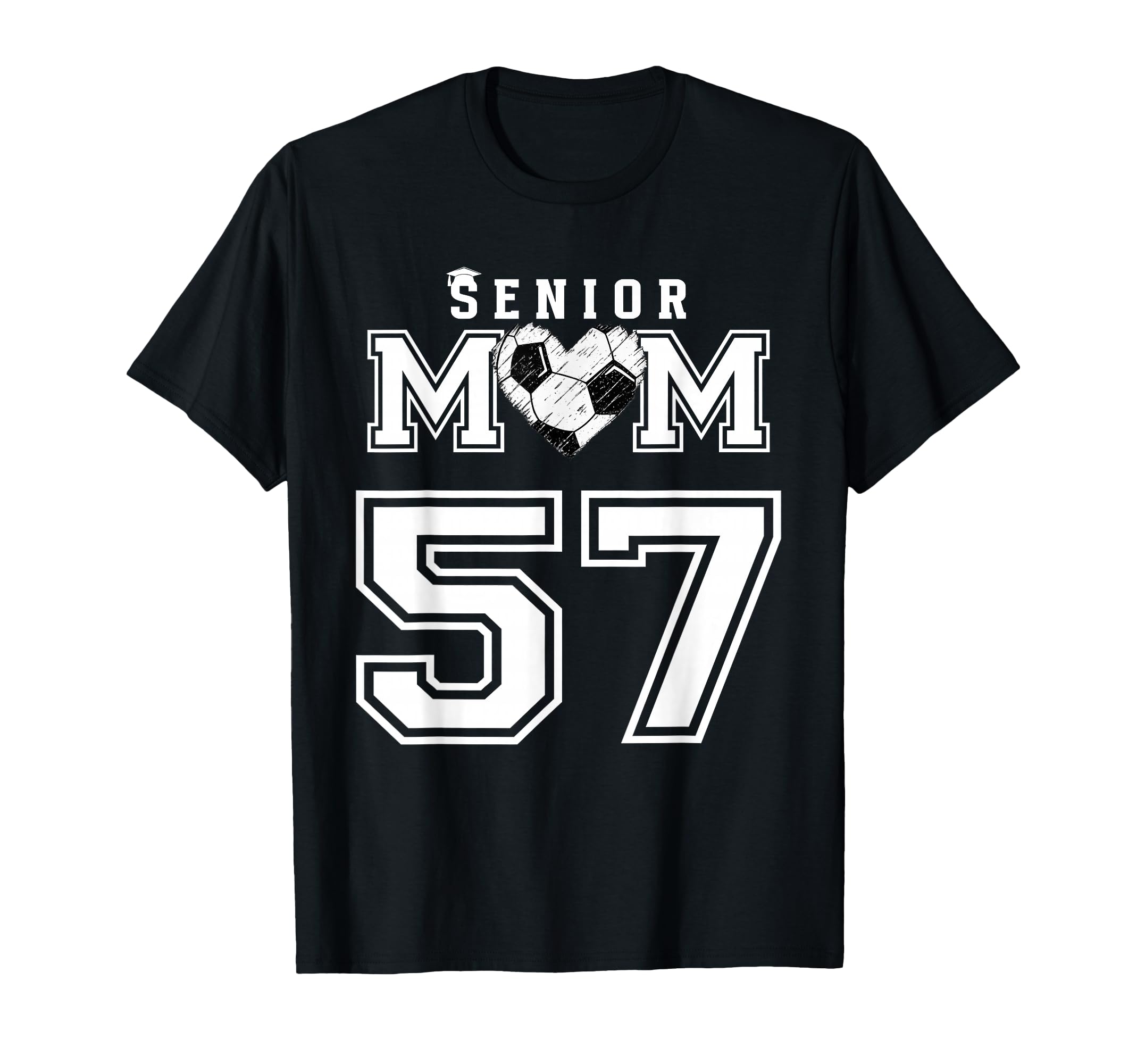 Proud Senior Soccer Mom Custom Jersey T-Shirt - Unique Graphic Men Women - T-Shirt, Sweatshirt, Hoodie