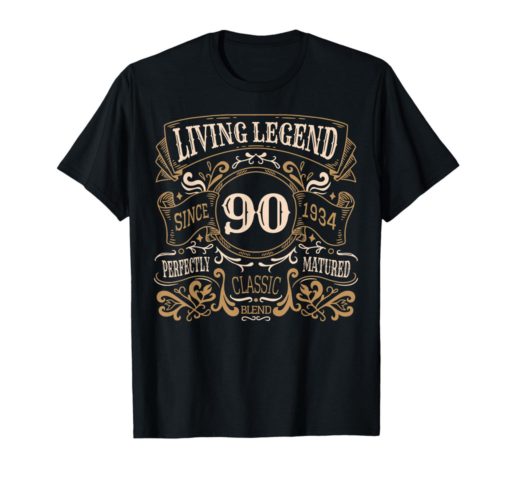 Living Legend Since 1934 Personalized T-Shirt - Unique Graphic Men Women - T-Shirt, Sweatshirt, Hoodie