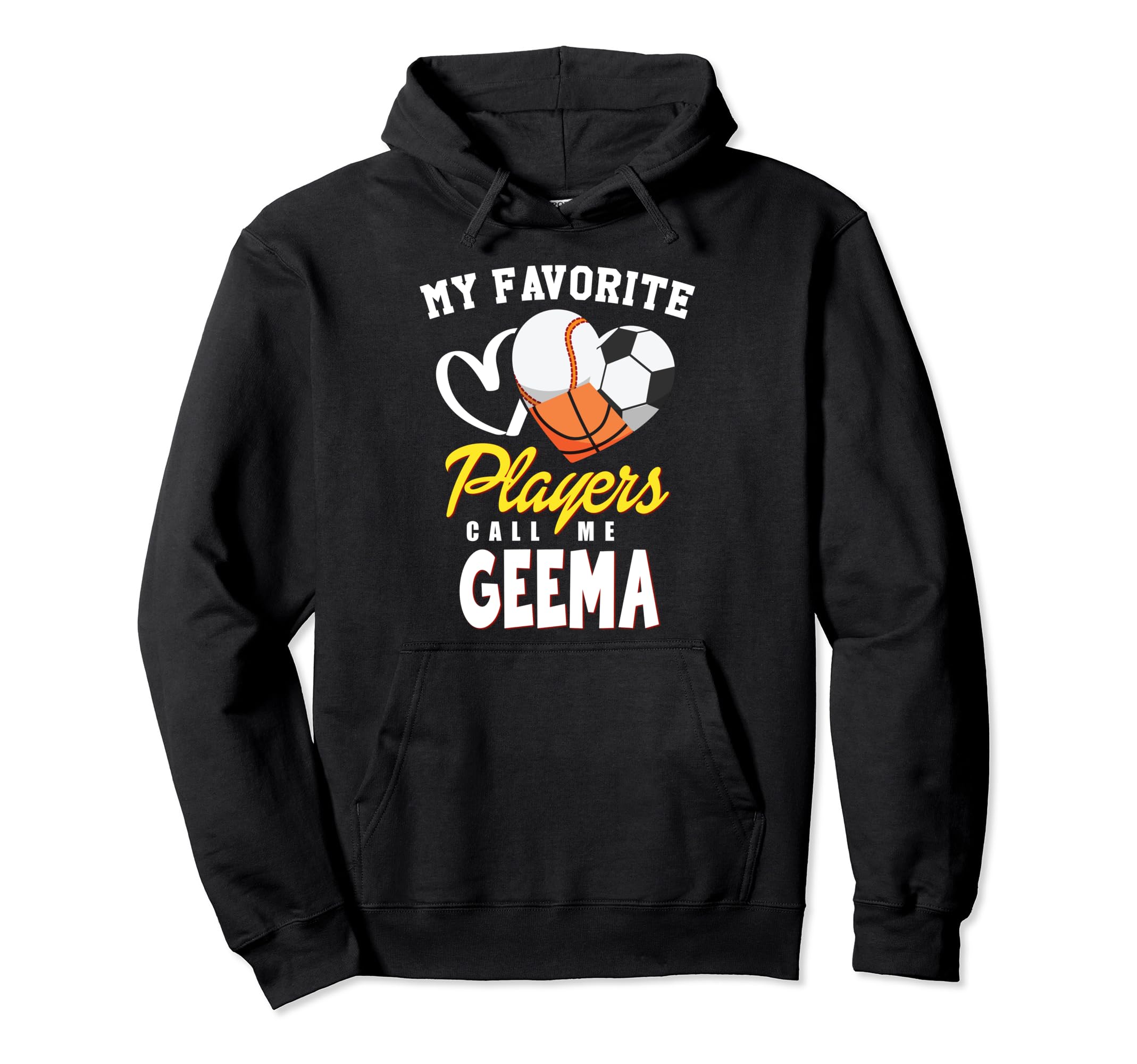 My Favorite Players Baseball Soccer Hoodie - Unique Graphic Men Women - T-Shirt, Sweatshirt, Hoodie