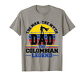 Mens Dad Colombian Legend Colombian T-Shirt - Unique Graphic Unisex - T-Shirt, Sweatshirt, Hoodie