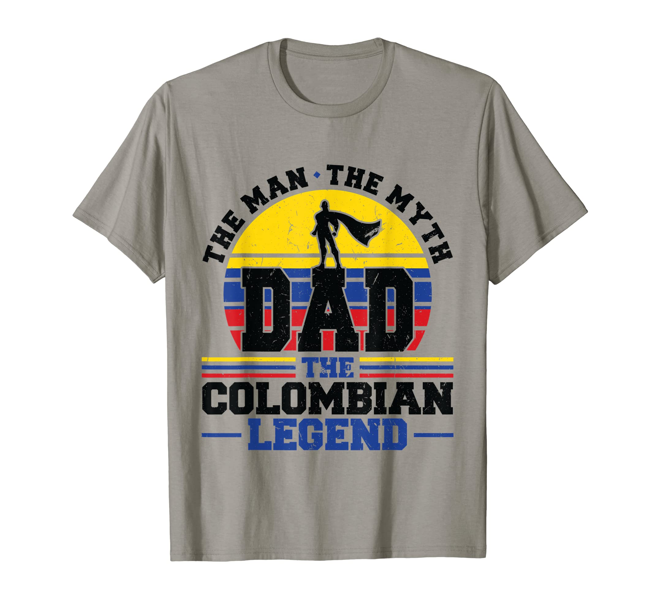 Mens Dad Colombian Legend Colombian T-Shirt - Unique Graphic Unisex - T-Shirt, Sweatshirt, Hoodie