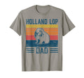 Best Rabbit Dad Holland Lop T-Shirt - Streetwear Style Unisex - T-Shirt, Sweatshirt, Hoodie