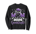 Super Proud Mom 2026 Graduate Sweatshirt - Novelty Apparel Men Women - T-Shirt, Sweatshirt, Hoodie