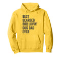 Best Bearded Bbq Lovin Dog Dad Ever Hoodie - Novelty Apparel for Adults - T-Shirt, Sweatshirt, Hoodie