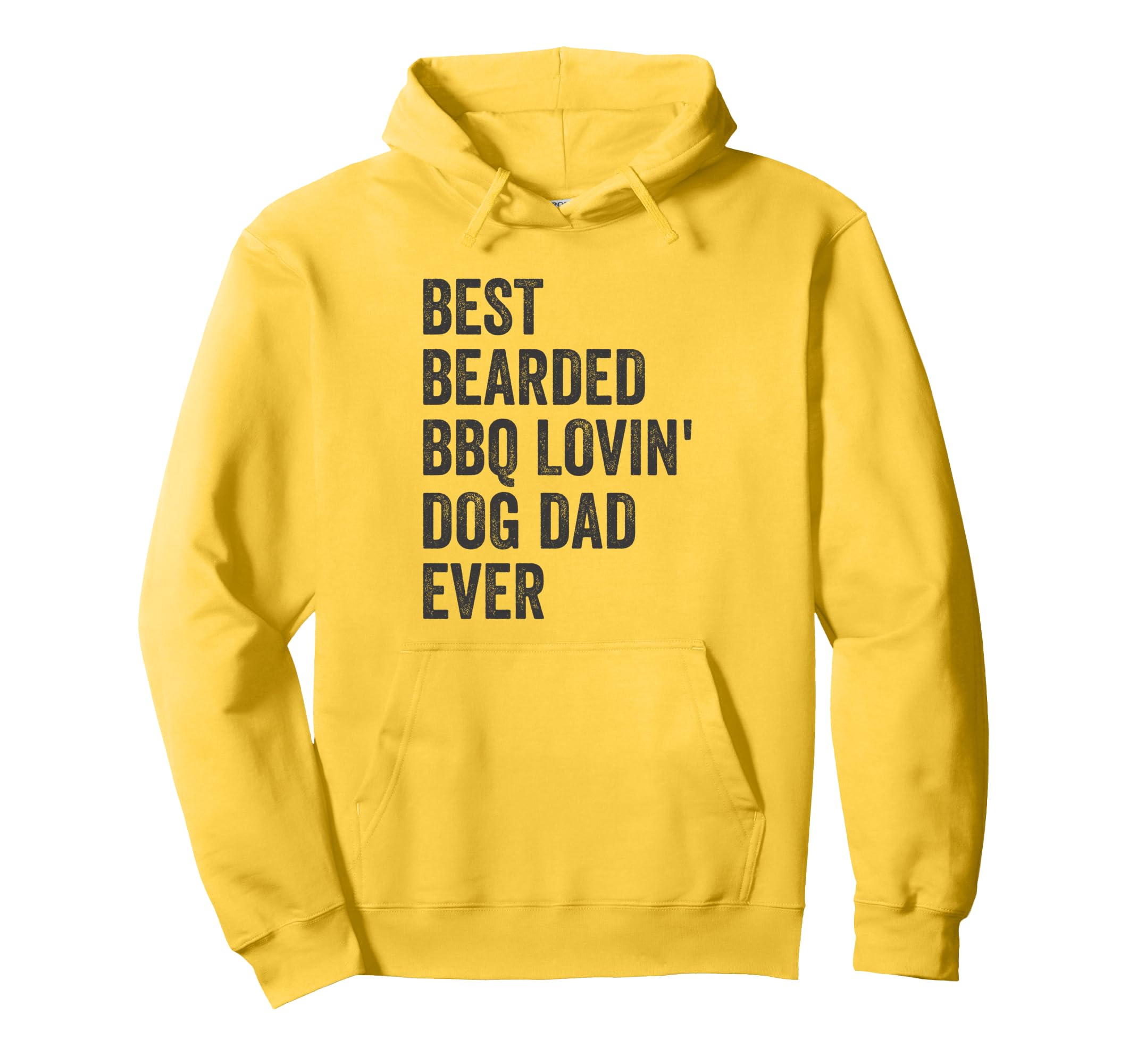 Best Bearded Bbq Lovin Dog Dad Ever Hoodie - Novelty Apparel for Adults - T-Shirt, Sweatshirt, Hoodie