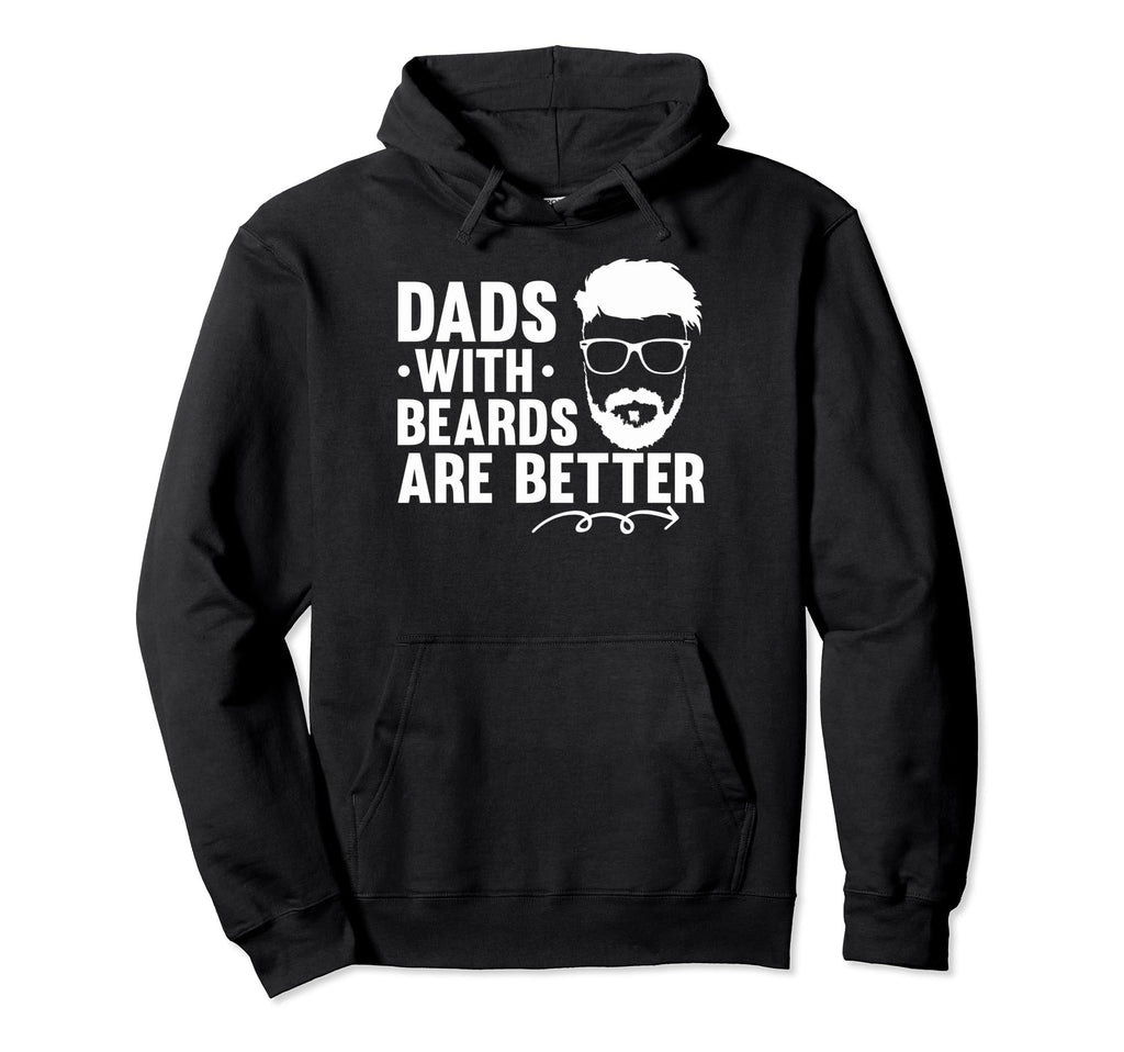 Dad Beard Grooming Bearded Dads Beards Hoodie - Aesthetic Graphic Unisex - T-Shirt, Sweatshirt, Hoodie