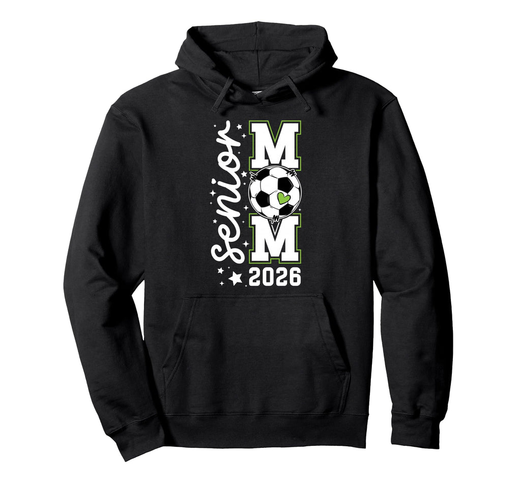 Soccer Senior Mom Senior Soccer Player Hoodie - Graphic Print Men Women - T-Shirt, Sweatshirt, Hoodie