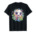 Soccer Ball Flower Art T-Shirt - Unique Graphic Unisex - T-Shirt, Sweatshirt, Hoodie