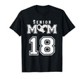 Proud Senior Soccer Mom Custom Jersey T-Shirt - Fun Novelty Design Unisex - T-Shirt, Sweatshirt, Hoodie