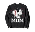 Ball Mom Baseball Soccer Heart Nana Sweatshirt - Graphic Print for Adults - T-Shirt, Sweatshirt, Hoodie